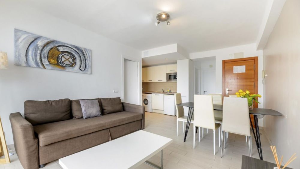 Apartamento de 2 habitaciones en Playa den bossa