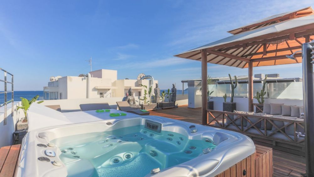 Atico duplex 4hab Playa den Bossa